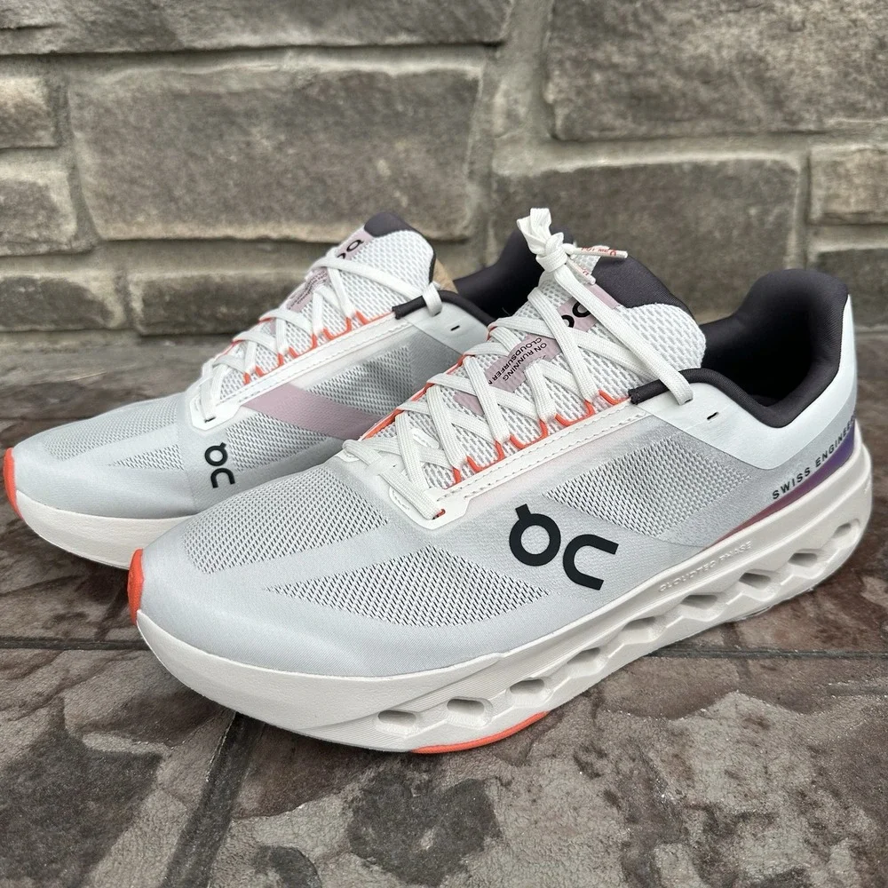 Men's 12 M On‎ Running Cloudsurfer Next White Flame 3ME30020256 Shoe Sneakers